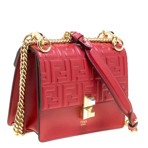 the real fendi red|Bags .